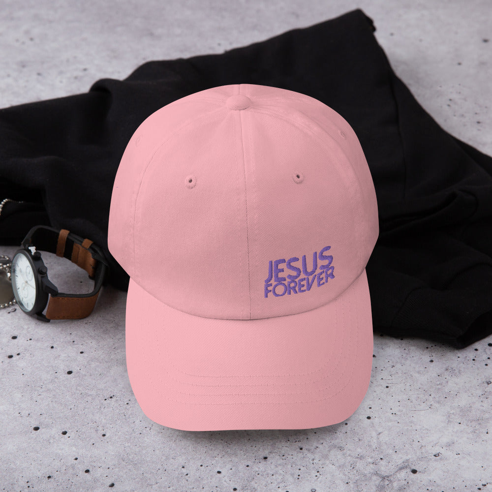 JESUS FOREVER -  SE Lavender - Pink Cap