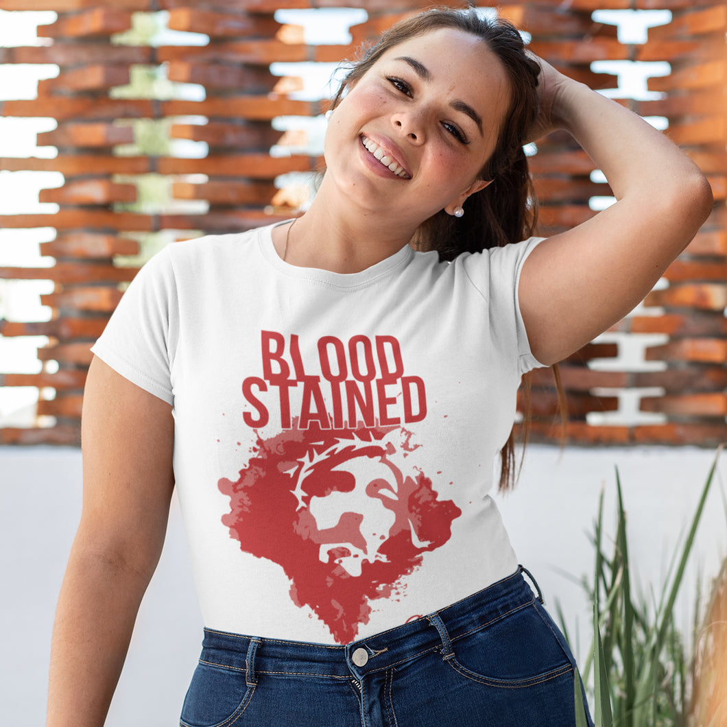 BLOOD STAINED | Ladies Fitted Tee